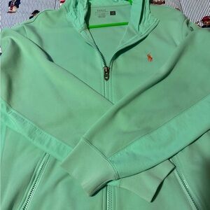 Polo Ralph Lauren Mint Green Zip-Up Hoodie